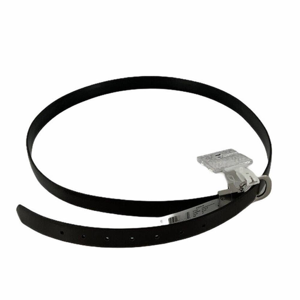Nanette Lepore Men's Black Leather Dressy Casual Belt Plus Size 2X New